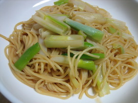 下仁田ネギのみそバタ☆パスタ