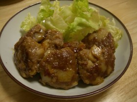 レンコンの餅もち♪つくね(^O^)