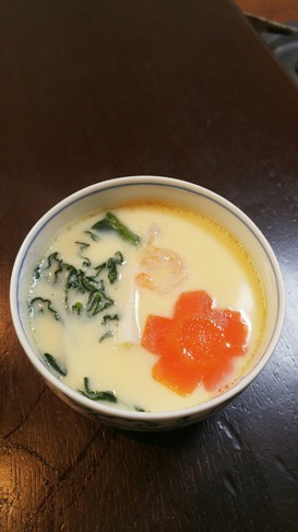 白だしで茶碗蒸し