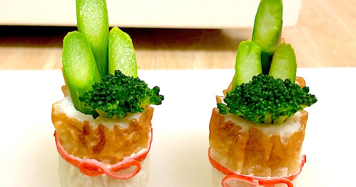 お正月にアスパラと竹輪で門松 レシピ 作り方 By Princes クックパッド 簡単おいしいみんなのレシピが356万品