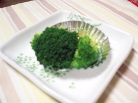 お弁当のブロッコリー♪