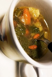 セロリとニンジンの洋風薬膳スープ