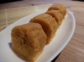 温活の自然薯とカボチャのミニ伊達巻風
