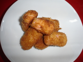 お弁当にぴったり!お魚ソーセージフライ