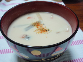 具だくさん♪うちの粕汁♪