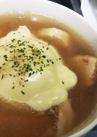 【超簡単】圧力鍋de丸ごとたまねぎスープ