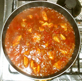 生姜カレー♪簡単カレールーとトマト缶