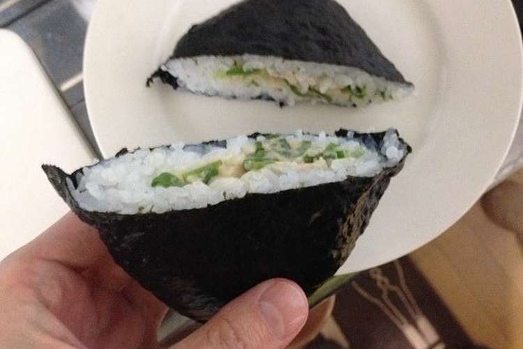 超減塩 シーチキンマヨネーズおにぎらず レシピ 作り方 By 腎臓病食 クックパッド 簡単おいしいみんなのレシピが352万品
