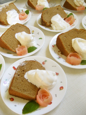 専門店のシフォンケーキ☆全行程写真付き