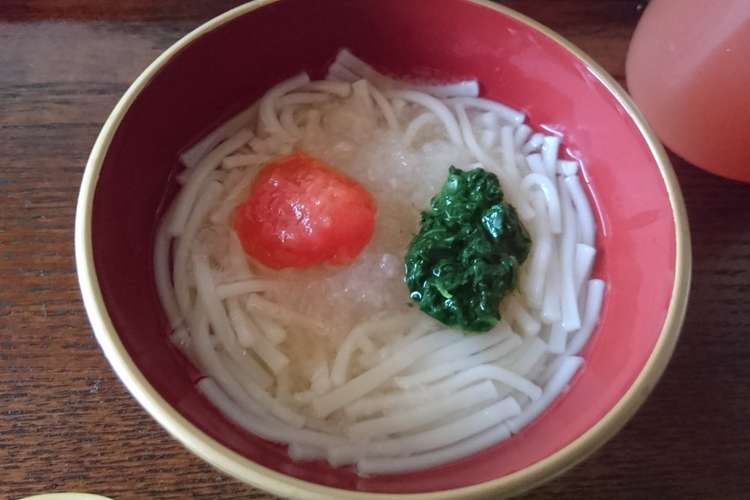 お正月離乳食 年明けうどん レシピ 作り方 By Toco クックパッド 簡単おいしいみんなのレシピが352万品