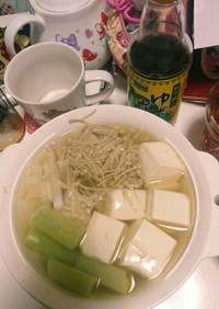 【ひとり鍋】湯豆腐