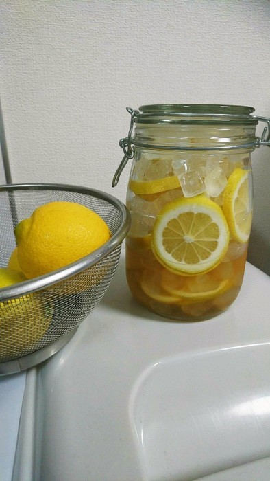 ＊レモン酢シロップの写真