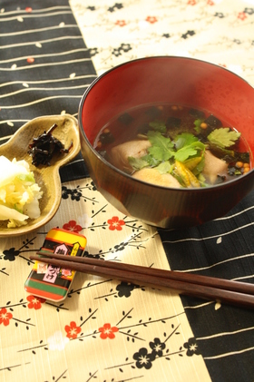 簡単でも美味☆おもちのお茶漬け