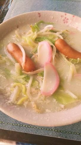 子供にも❗️ウインナー入りチャンポン❗️
