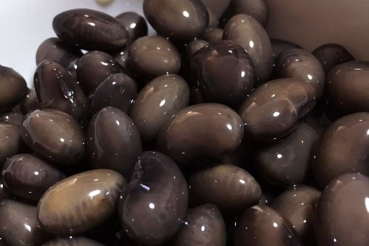 美味しい 甘くない黒豆 レシピ 作り方 By 減塩想い クックパッド