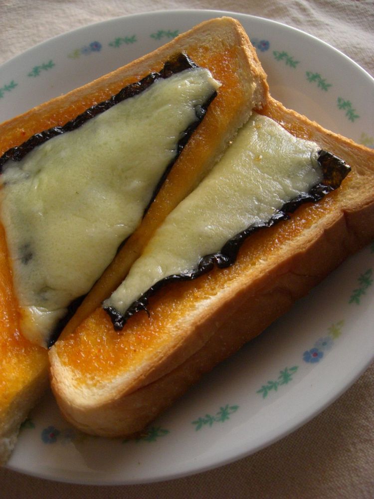 コチュマヨ☆海苔チーズトーストの画像