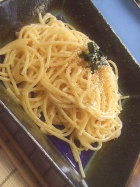 メチャ簡単☆和洋折衷☆明太子パスタ
