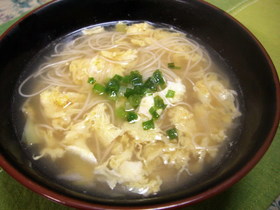 玉子ふんわり*中華味のにゅうめん