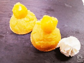 簡単栗きんとんで、簡単モンブラン♪