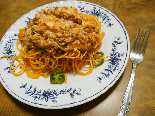 アニメ飯 某高校風特製ナポリタン レシピ 作り方 By えーすーさん