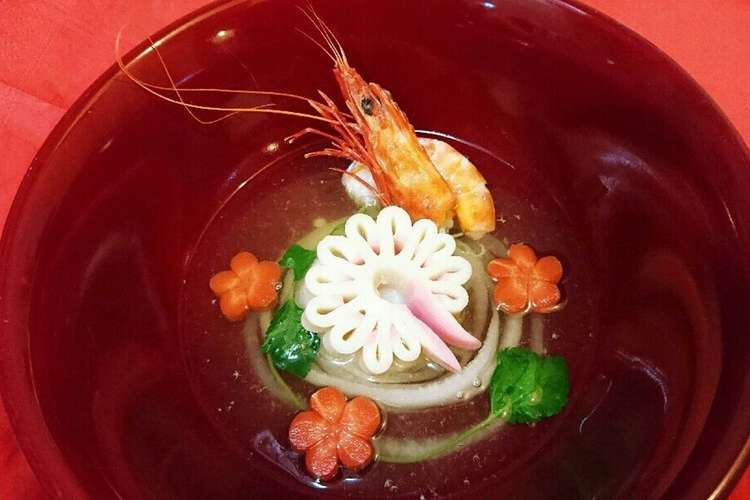 簡単 海老だしで 旨味たっぷりお雑煮 レシピ 作り方 By Mstcooking クックパッド