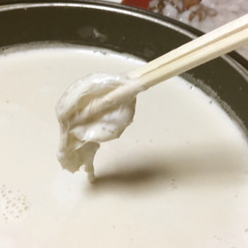 蛸のミルクしゃぶしゃぶ