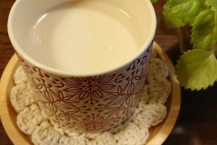 濃厚 牛乳 酒粕で作る簡単 甘酒 レシピ 作り方 By Utnrxx クックパッド