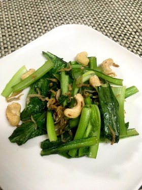 小松菜の炒めもの
