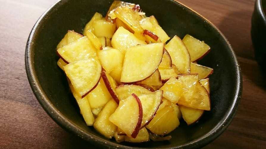 あっさり♥林檎と薩摩芋のハチミツ豆乳煮の画像