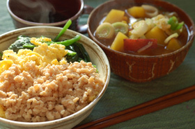 定番だけどうまい!とりそぼろ