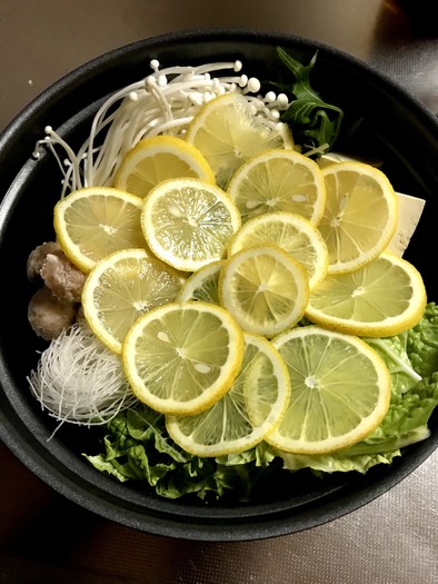 簡単レモン鍋の写真