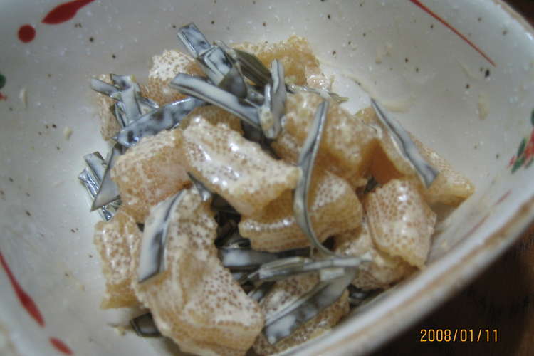 おせちの残りで 数の子と昆布の和え物 レシピ 作り方 By たいたいちゃん クックパッド 簡単おいしいみんなのレシピが354万品