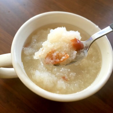 ダイエット★胃に優しい梅おろしスープの写真