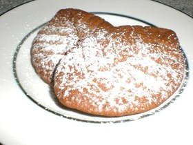 ホットケーキミックスリーフココアクッキー