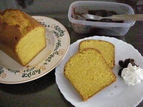 ♪HMで簡単かぼちゃケーキ♪
