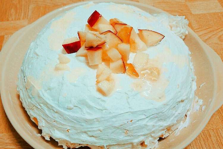 超手抜き りんごの簡単ドームケーキ レシピ 作り方 By りゆーた クックパッド 簡単おいしいみんなのレシピが349万品