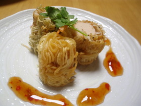 おさかなのアジアン揚げ♪
