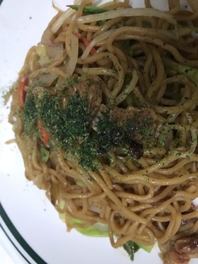 油入らずに!ほっとく焼きそば