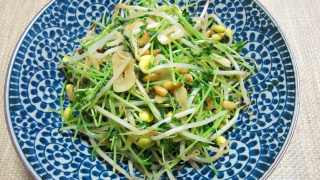 豆もやしと豆苗の花椒炒め レシピ 作り方 By クックgonbao クックパッド 簡単おいしいみんなのレシピが361万品