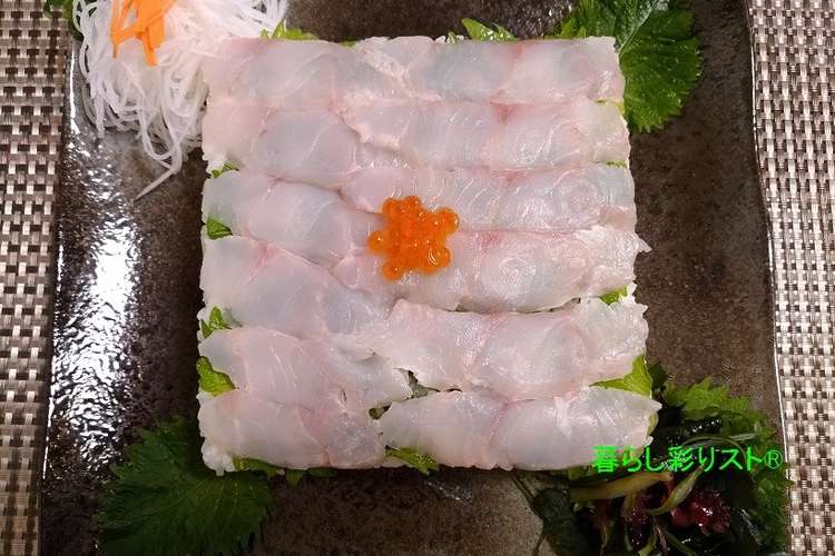ツヤツヤ 白身魚のデコレーション寿司 レシピ 作り方 By Cheeさん クックパッド 簡単おいしいみんなのレシピが361万品