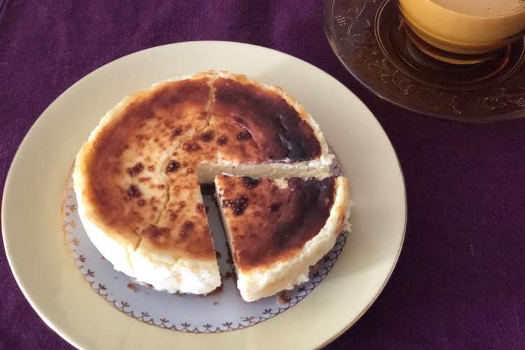 有名店 バスクの焦がしチーズケーキ レシピ 作り方 By Coconico クックパッド