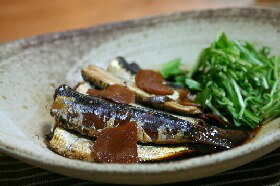 丸ごと食べれる鰯の生姜煮☆(サンマでも)