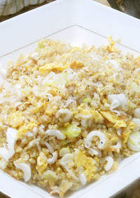 発芽米が美味な竹輪のダイエット炒飯：覚書