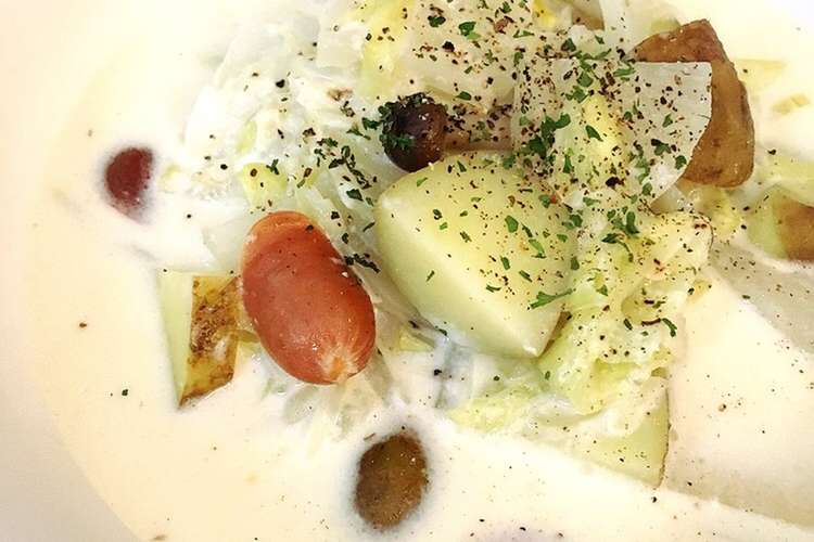 大根とキャベツの野菜たっぷりミルクスープ レシピ 作り方 By Mzkfjt クックパッド 簡単おいしいみんなのレシピが350万品