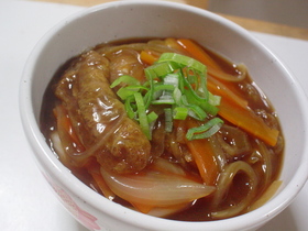 和風甘めカレーうどん