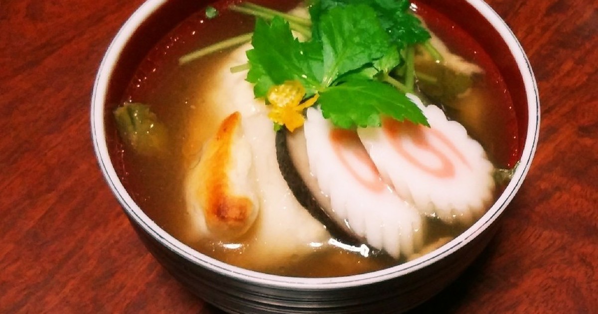 我が家のお雑煮 関東 レシピ 作り方 By Misaki0128 クックパッド 簡単おいしいみんなのレシピが365万品