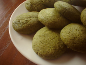 サラダオイルで♪抹茶クッキー