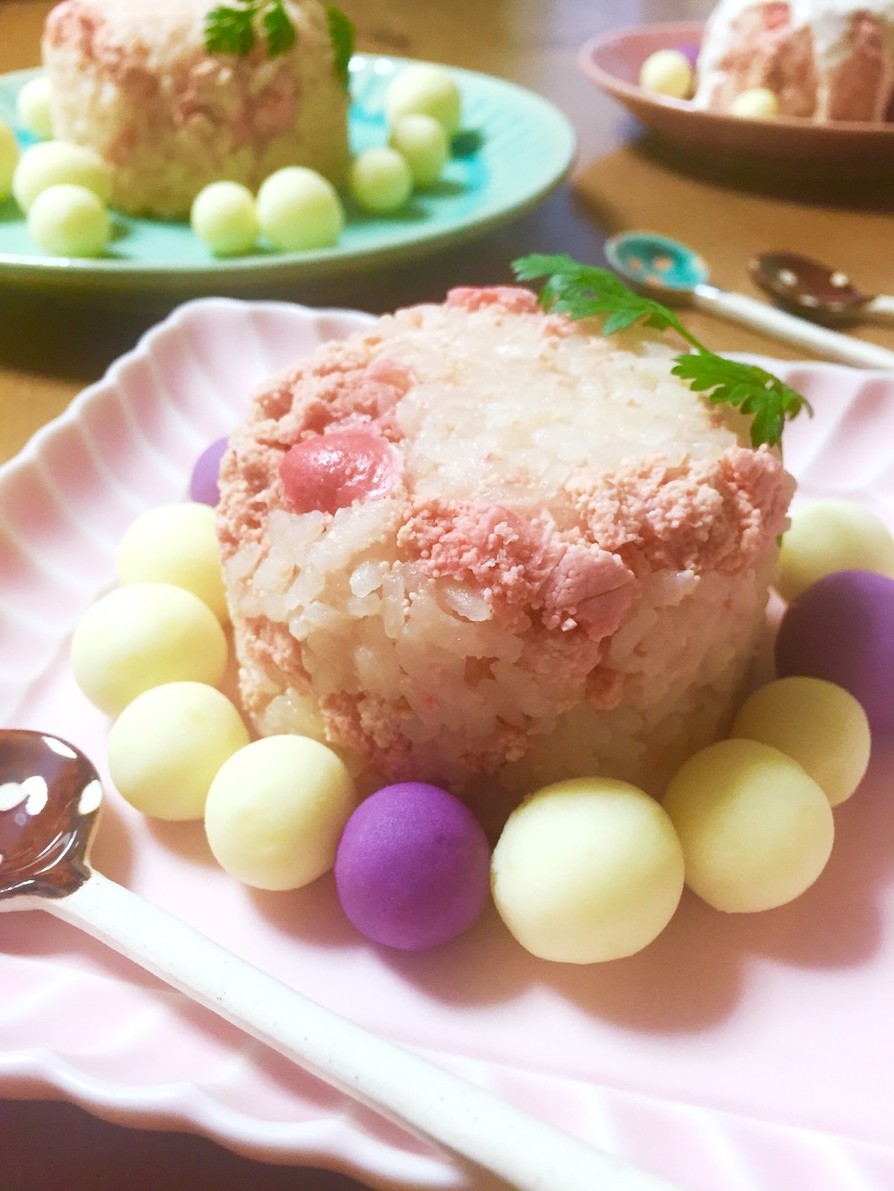 恋するピンクの タラコご飯の画像