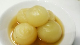 小玉ネギの軟らか煮! 箸でほぐれる♪