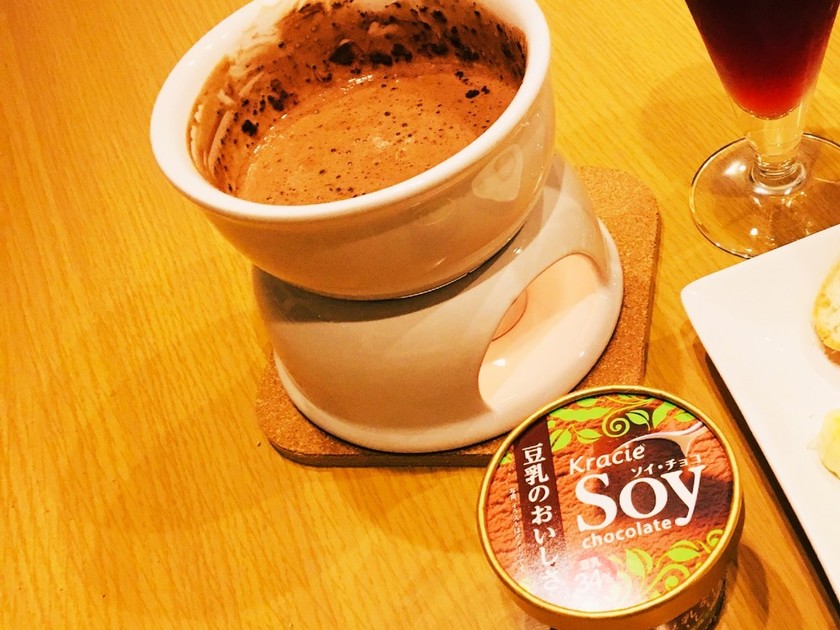 チョコレートフォンデュのレシピ